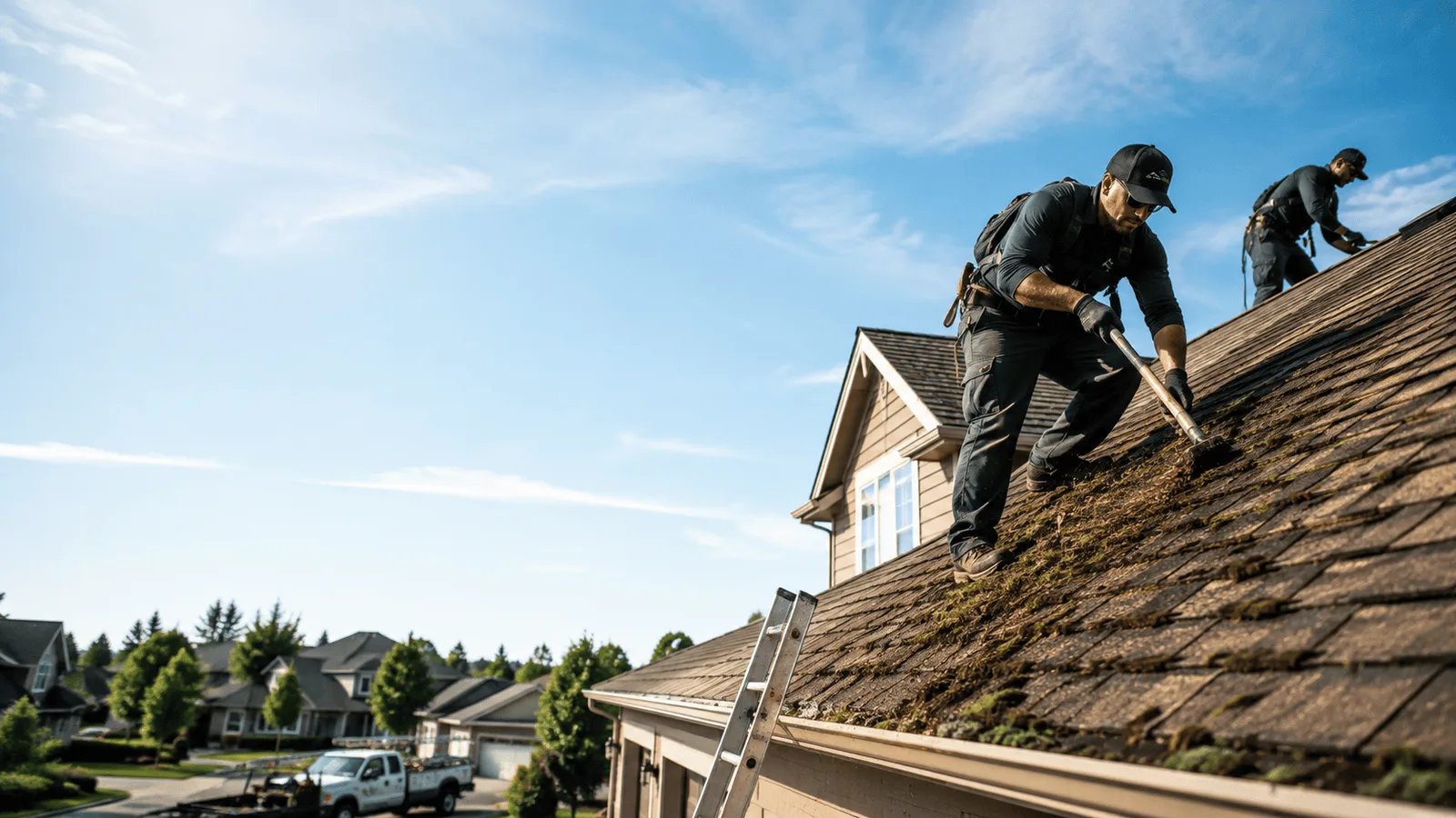 Roof Moss Removal in Birchleaf, VA near me